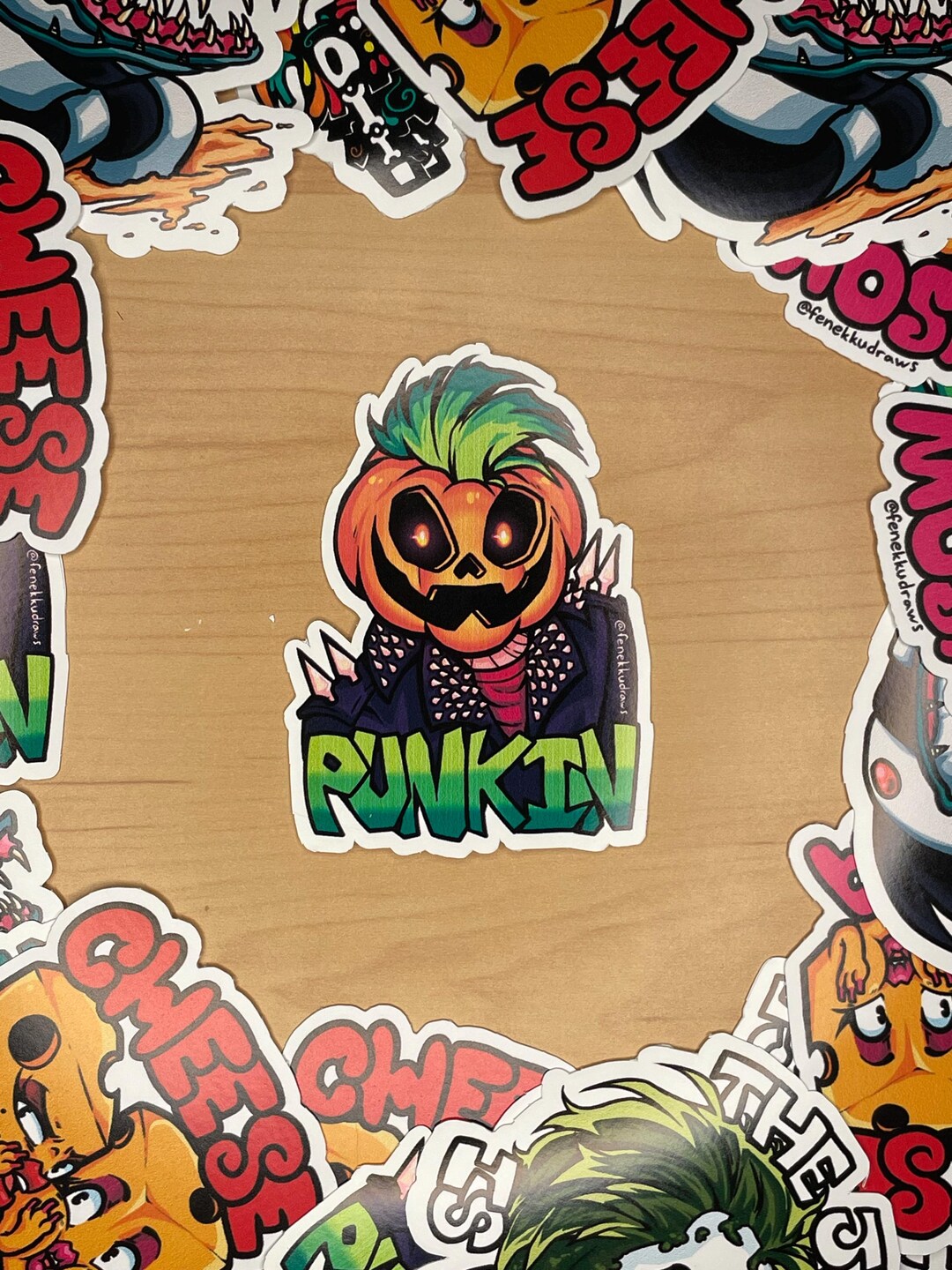 Kurkin Sticker Punkin Sticker - Etsy