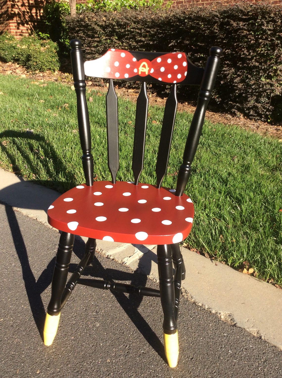 Minnie Mouse Chair Made to Order and Personalized Etsy