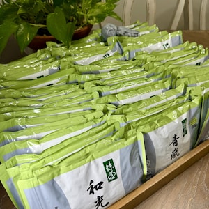 Discounted Matcha -- Marukyu Koyamaen, Yamamasa Koyamaen -- Japanese Matcha Ceremonial Grade -- short-dated -- dented
