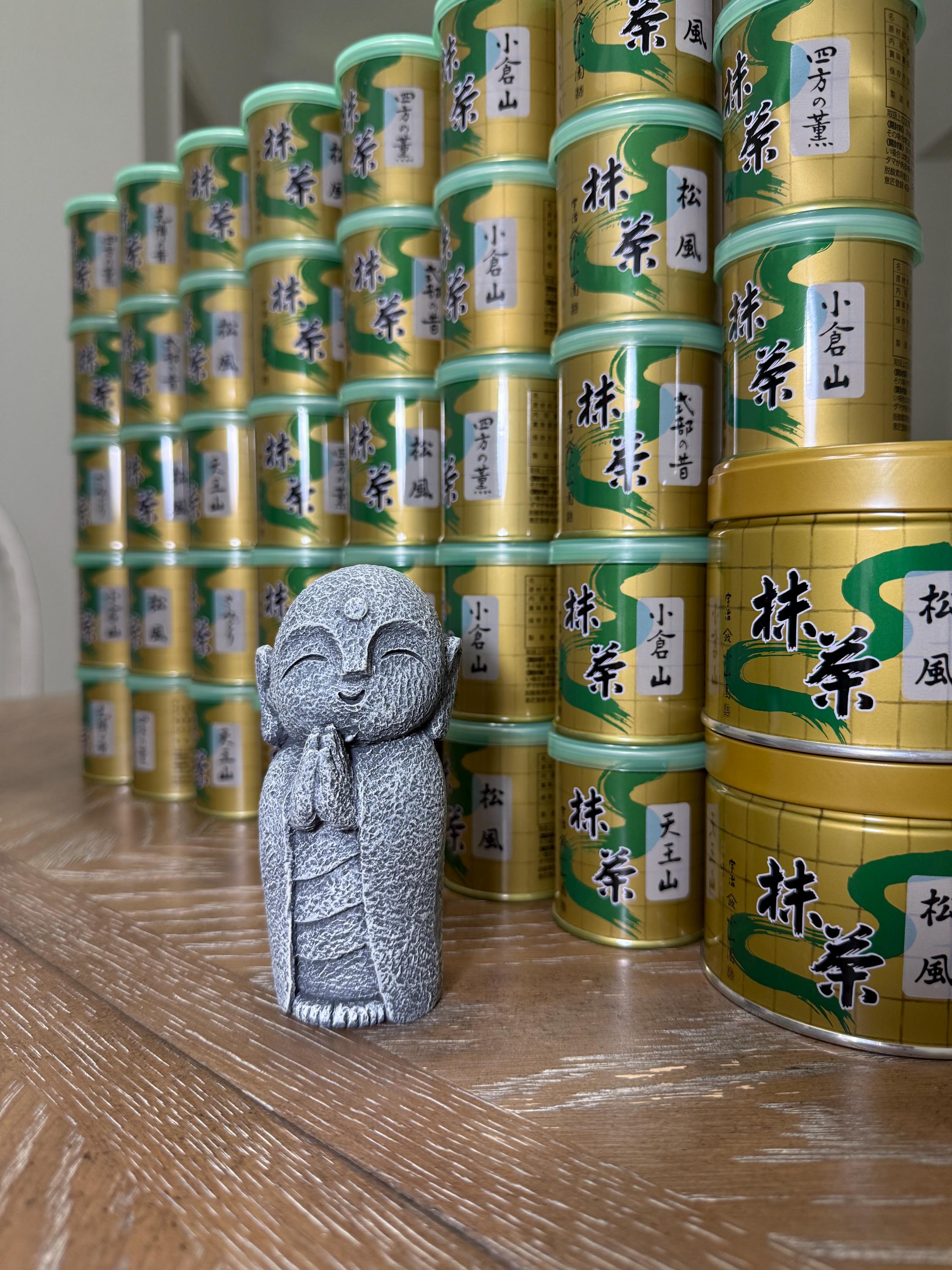 飲料・酒 【お得商品】山政小山園 抹茶 小倉山 300g缶 koyamaen matcha