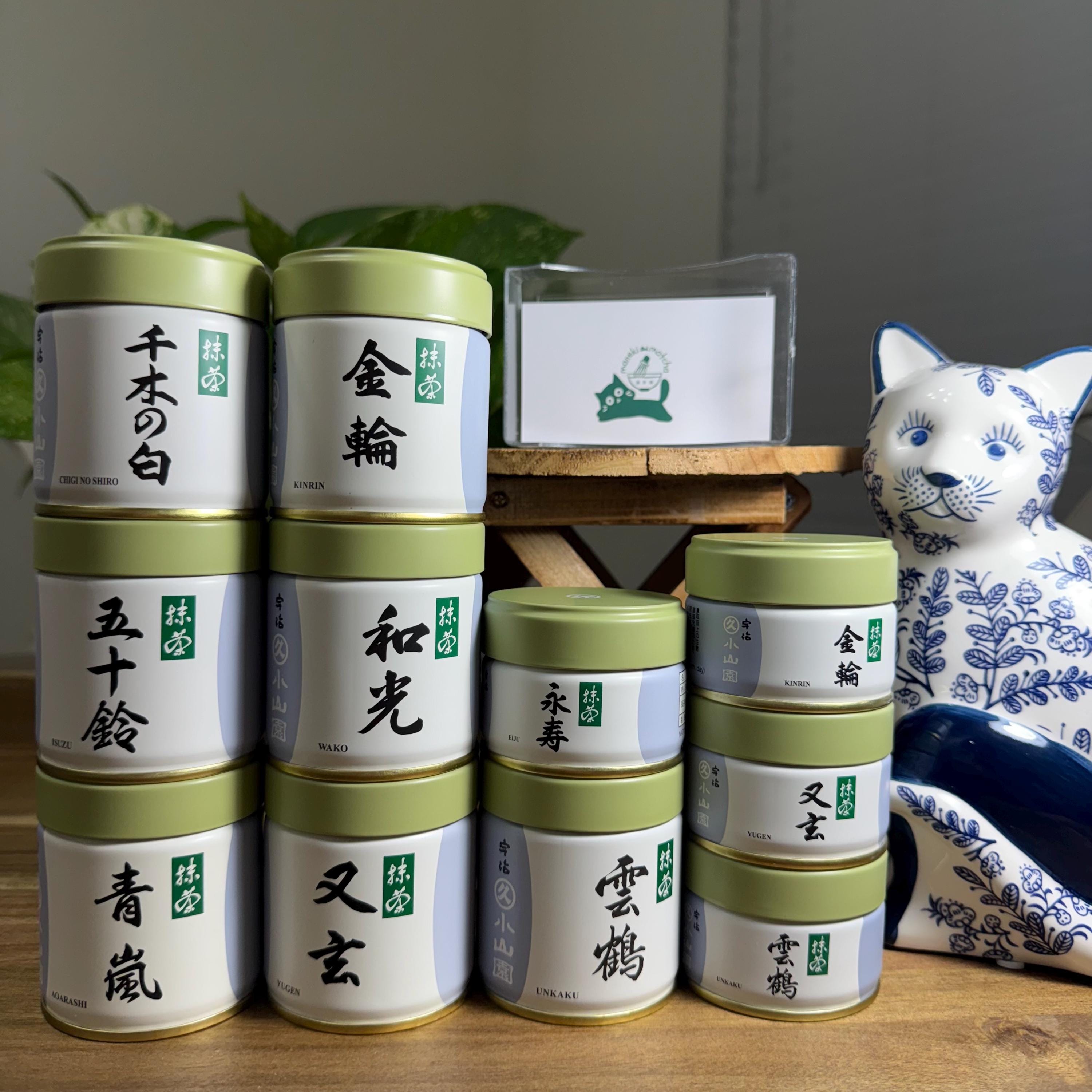 丸久小山園 抹茶 茶道用 20/40/100/200/500g/1kg -- US SELLER - Etsy 日本