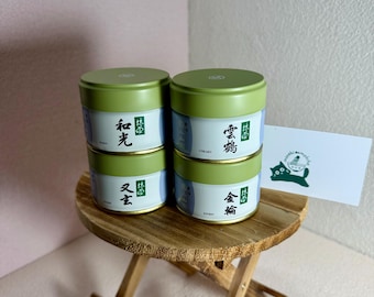 40g缶 -- 丸久小山園 -- 日本の抹茶セレモニーグレード -- 米国販売