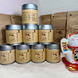HOHO Hojicha Premium japanskt rostat matcha grönt tepulver | USA-säljare