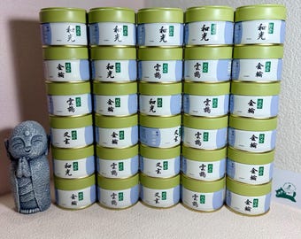 丸久小山園 抹茶 茶道用 20/40/100/200/500g/1kg -- US SELLER - Etsy 日本