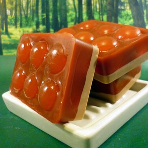 SHIPPING INCLUDED Norma's Cherry Pie Soap Bar Twin Peaks-Inspired Soap image 3