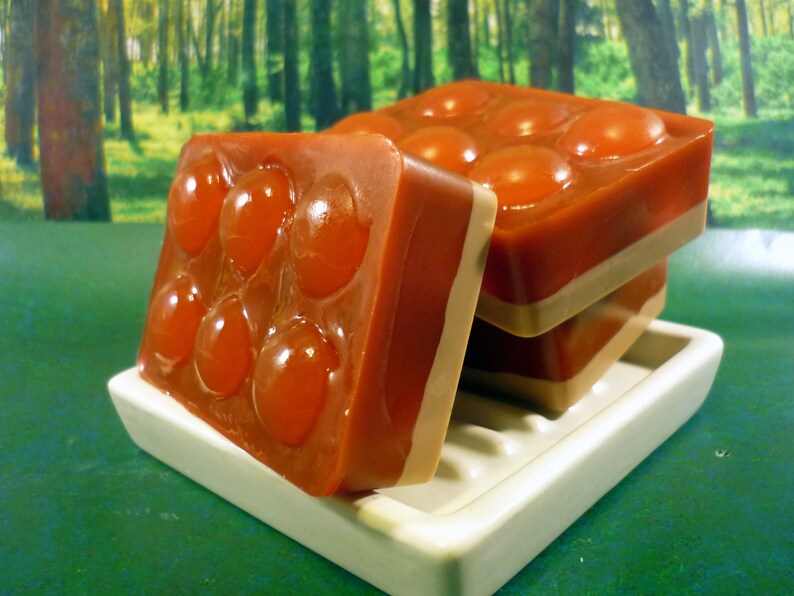 SHIPPING INCLUDED Norma's Cherry Pie Soap Bar Twin Peaks-Inspired Soap image 3