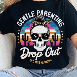 Gentle parenting png, Funny Mom PNG, Tired Parent Humor Design, Funny Mom, Trendy Mom Design, Raccoon png, mom life png, Sublimation designs