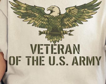 Veteran Of The United States Army, American Betsy Ross Flag, Veteran Shirt png, Memorial Day Png, Veteran Shirt Gift, Patriotic Png