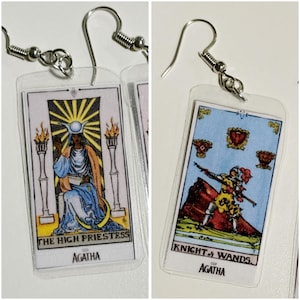 jennifer kale - alice wu-gulliver - earrings - tarot