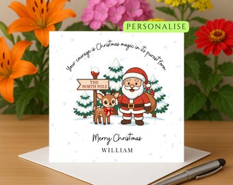 NICU Christmas card for poorly child card baby in the nicu baby in nicu christmas card for baby born early scbu card for baby in neonatal