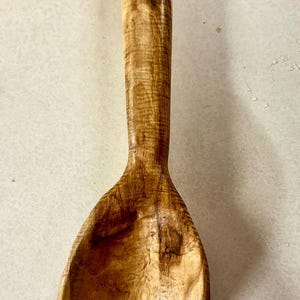 Live Edge Wood Spoon - Japanese Maple
