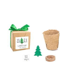 2023 Earth Day Gifts to Grow, Fun Little Tree Seed Grow Kits for Kids & Adults, School Projects, Unique Gift Idea for Earth Day Activities image 1