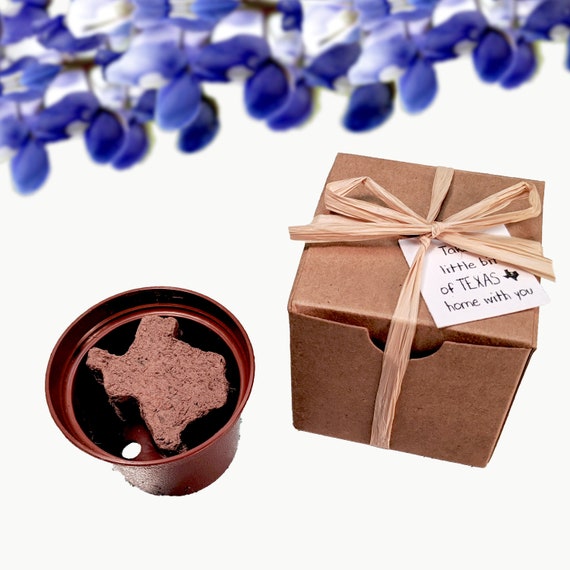 Texas Bluebonnet Garden Grow Kits | Made with Texas Bluebonnet Seeds & Texas Soil | Custom Gifts | Party Favors Il_570xn