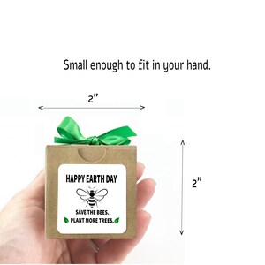 Earth Day Gift to Grow, Small, Sustainable Tree Grow Kit, Fun Nature Inspired Family Activity for Adults & Kids, Biodegradable Organic Gift image 3