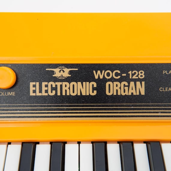 Vintage WOC-128 Electronic Organ - Extremely Rare 1970's Japanese