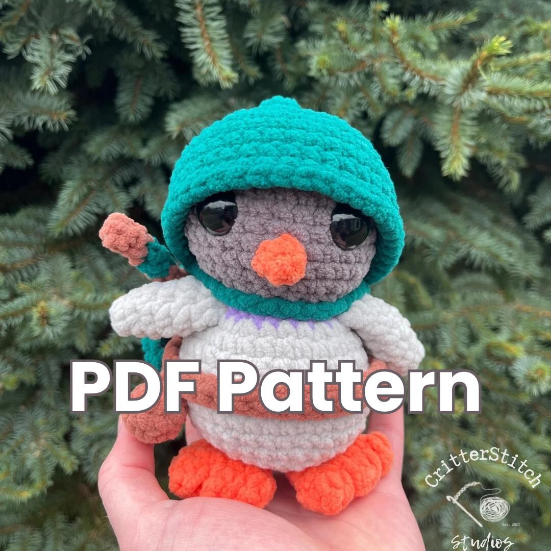 Little Ranger Pattern Pippin the Ranger Pigeon Crochet Pattern (downloadable PDF) - Etsy UK