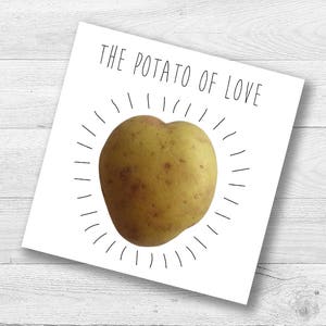 The Potato Of Love Card