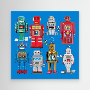 Tin Toy Robots