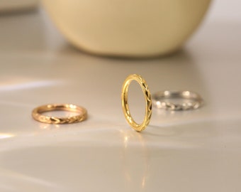 18G 16G 316L Unique Pattern Open Ring Nose Ring Piercing Ring Cartilage Piercing Jewelry