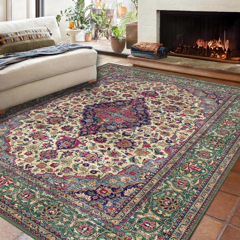 Valentine Rug Luxury Velvet Area Rug - Etsy