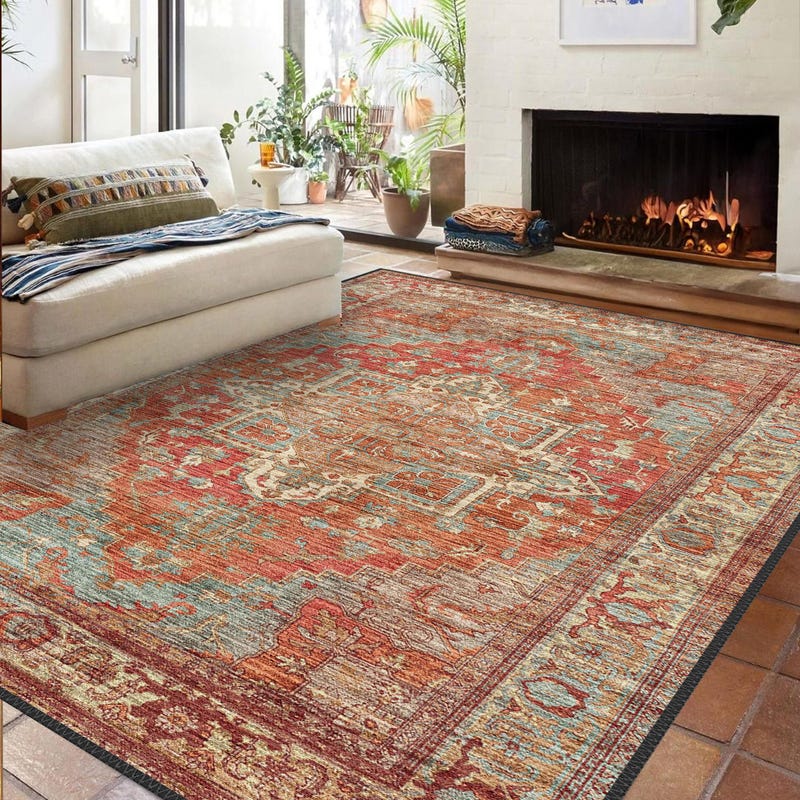Heirz Multi Rug Heriz Rug - Etsy
