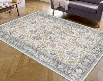 花柄　トルコヴィンテージラグ 花柄トルコ絨毯、209 x 300 cm、ヴィンテージカーペット、7 x 10