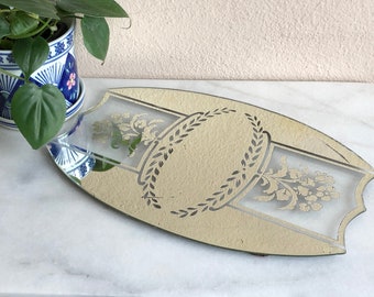 flat mirror tray
