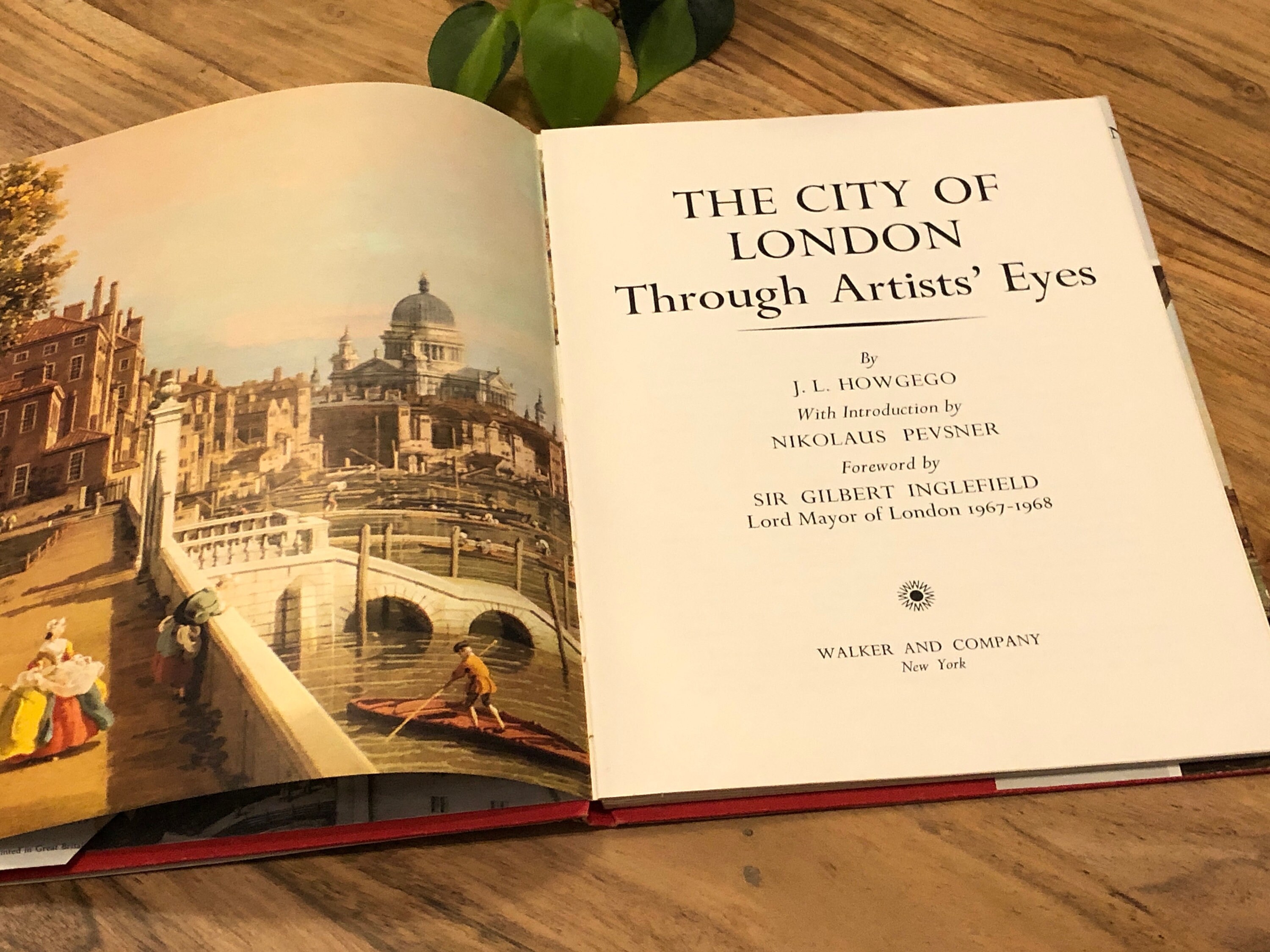 London Art Book The City of London Through Artists' Eyes Etsy