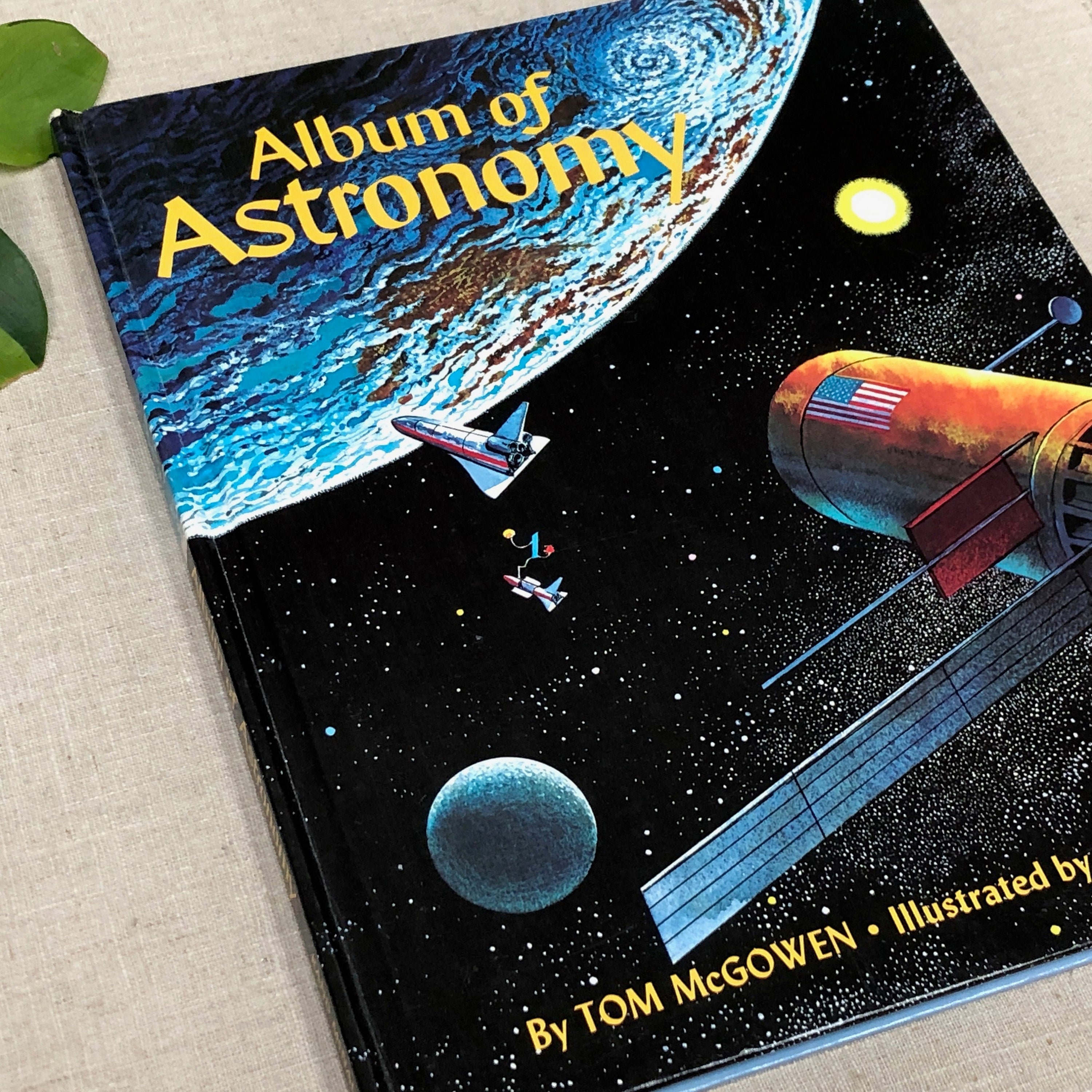 Album Of Astronomy Book 1986 Vintage Distressed Hardcover | Etsy