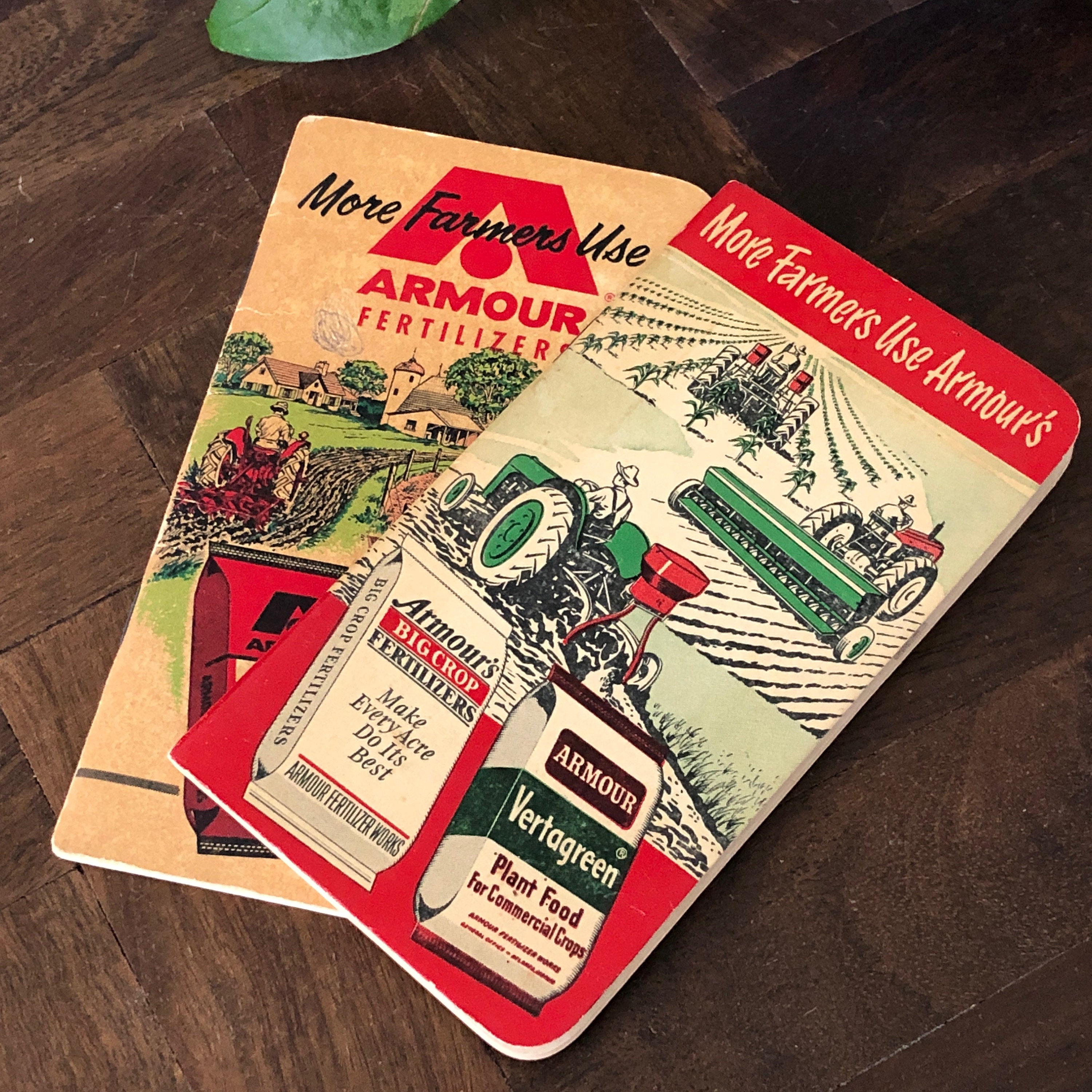 Vintage ARMOUR VERTAGREEN Plant Food Note Pad