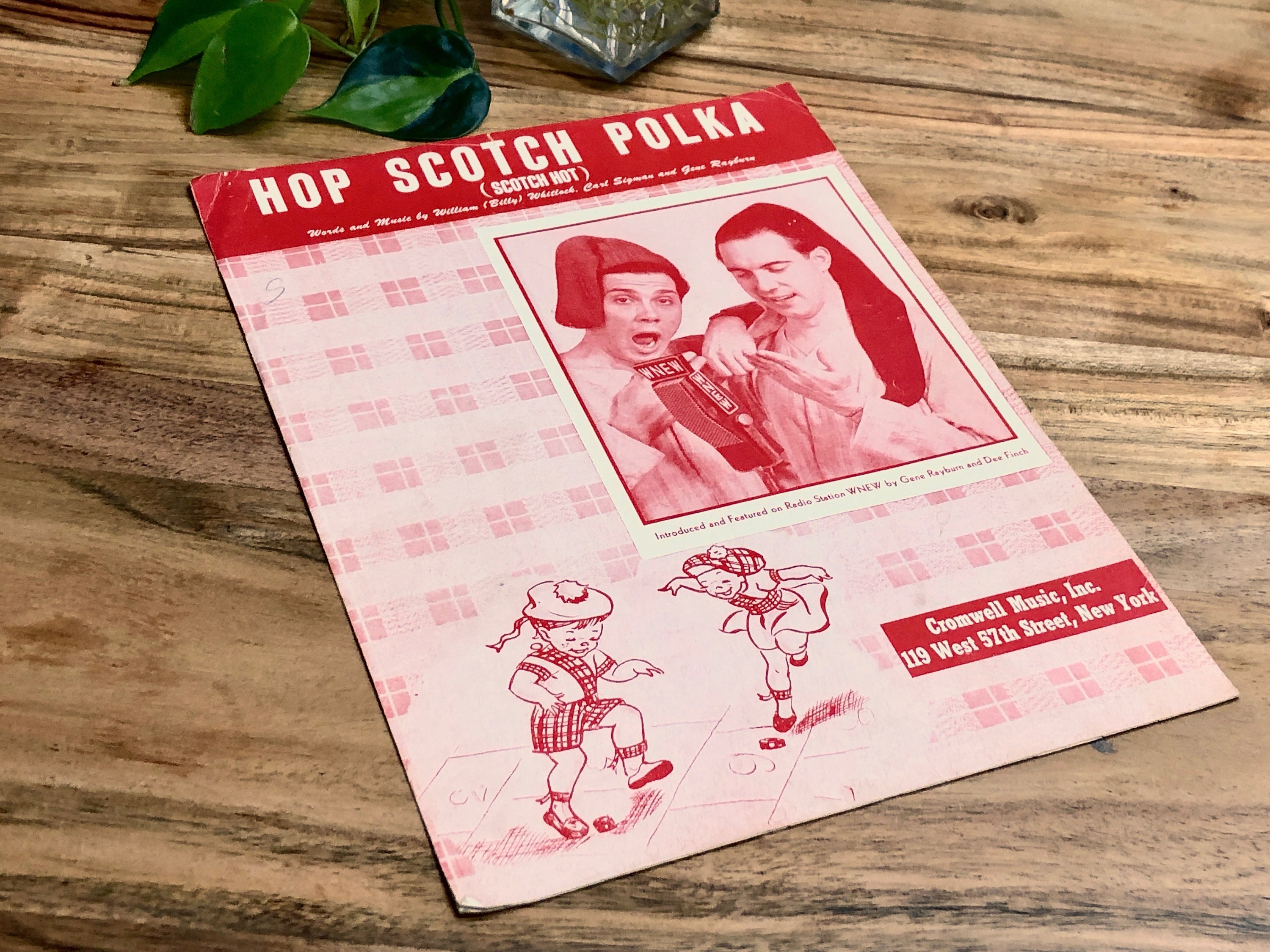 Hop Scotch Polka Scotch Hot Song Wittlock Sigman Rayburn WNEW - Etsy  Australia