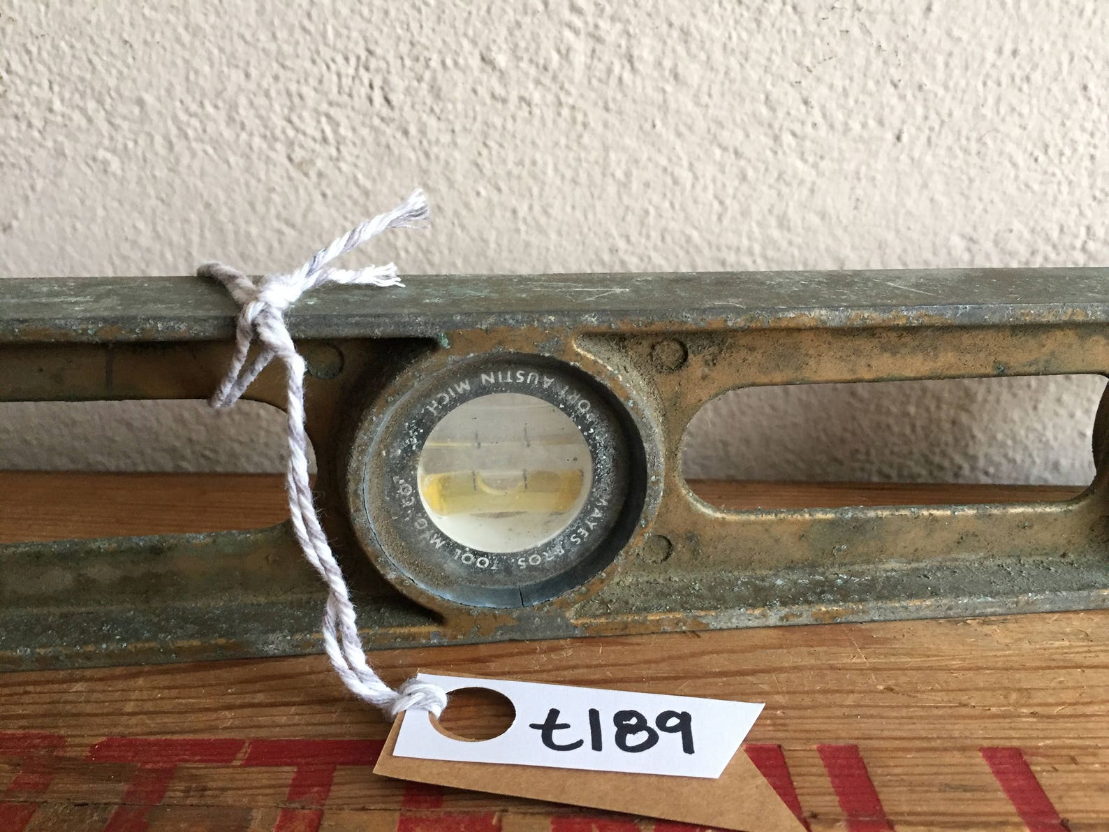 Level Tool Vintage Mayes Bros Tool Manufacturing Co. Port Etsy