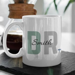 Personalized Doctor Coffee Mug, Custom Doctor Coffee Mug, Future Doctor Gifts, Doctor Coffee Cup, Doctor Graduation Gifts, Graduate Student