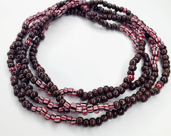 Oya Long Oya Necklace|Eleke|Necklace| Crystal Beads