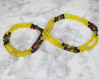 Oshun Ibu Kole Necklace | Necklace| Crystal Beads PREMIUM