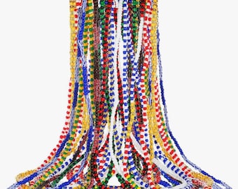 11pcs Necklace Bead Set unisex Long |Collar de Santeria Largo Religion Yoruba|Eleggua Sango Oya Oshun Oshosi Oggun San Lazaro Yemaya Obatala