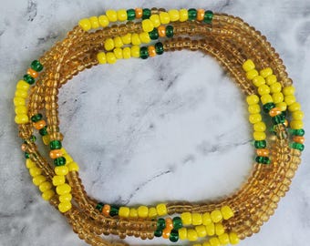 Oshun Ololodi Necklace | Necklace| Crystal Beads PREMIUM
