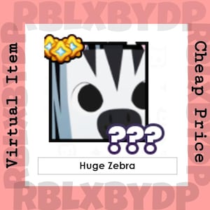 Ps99 / Pet Simulator 99 - Huge Zebra