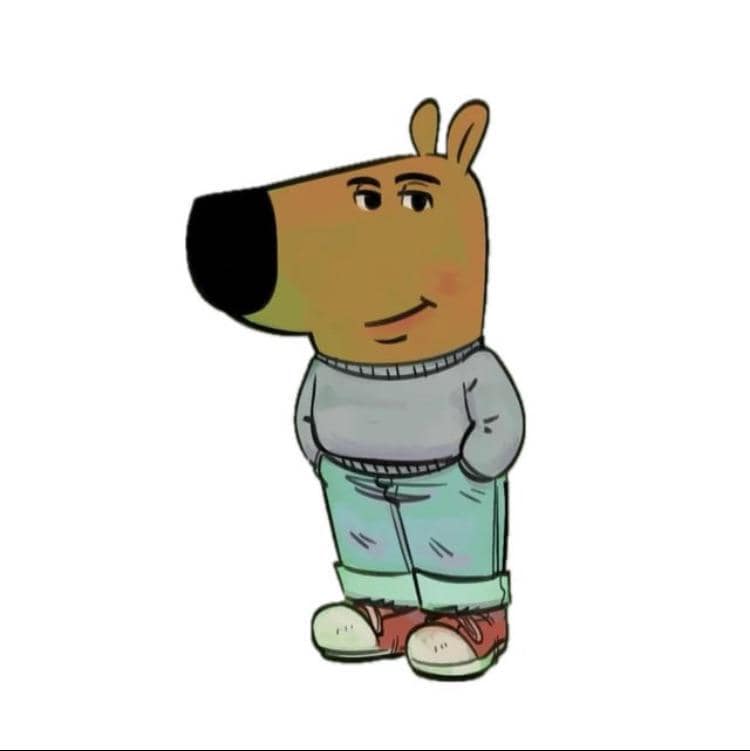 Just a chill guy who doesnt give af about nothing (meme) sticker
