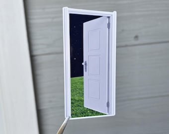 Weirdcore doorway sticker