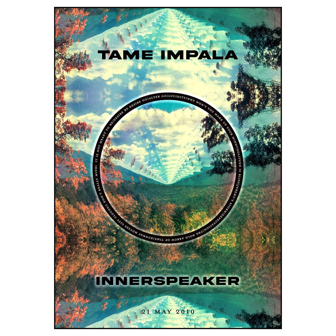 Tame Impala Innerspeaker Poster - Etsy