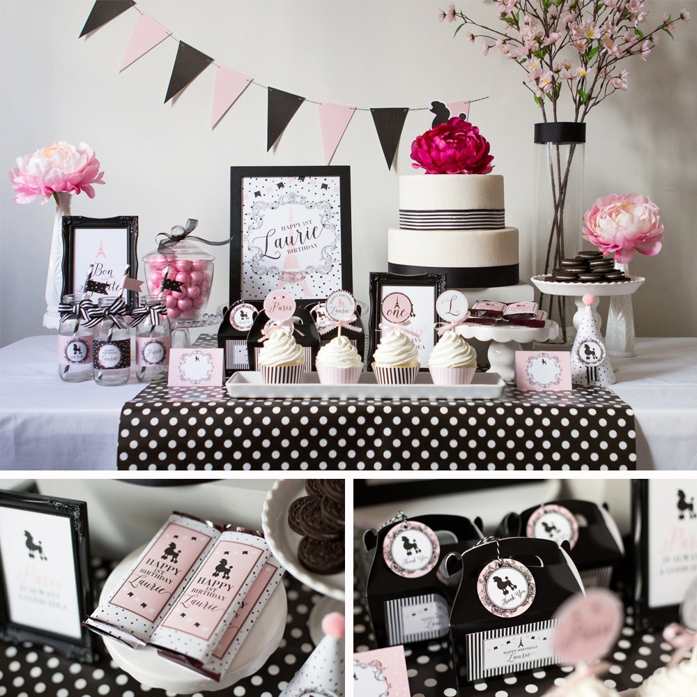 Chanel Themed 15th Birthday Party - Pretty My Party