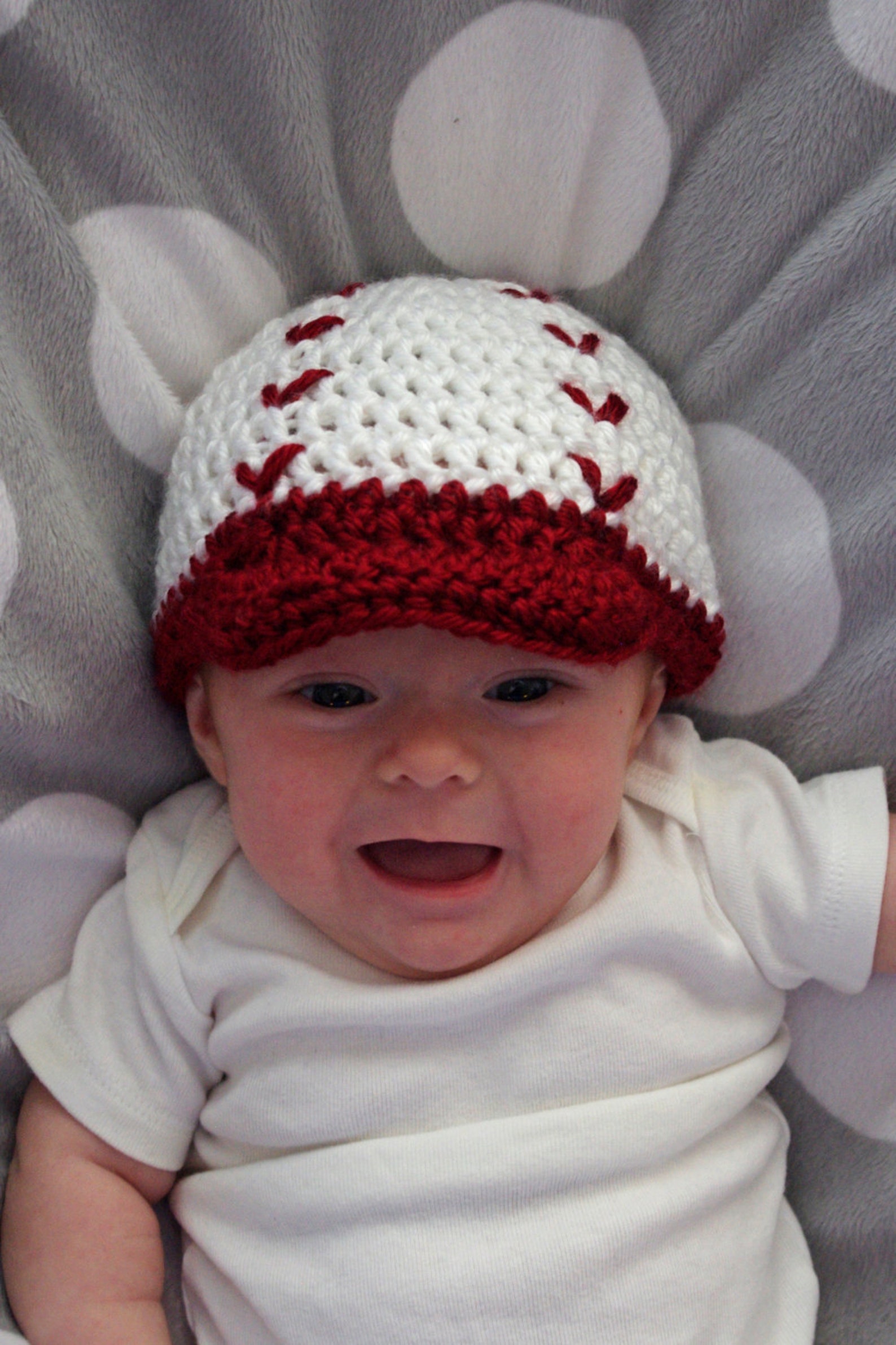 Baseball Beanie Hat With Brim for Baby custom Color Etsy