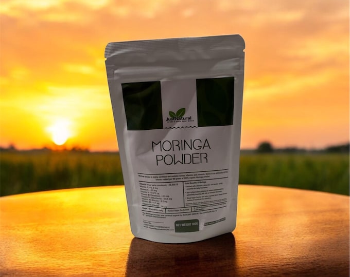 ORGANIC MORINGA POWDER - 100g Gluten Free Moringa Powder Superfood Vegan Moringa Leaf Powder for Consumption, Beneficial Miracle Tree Powder