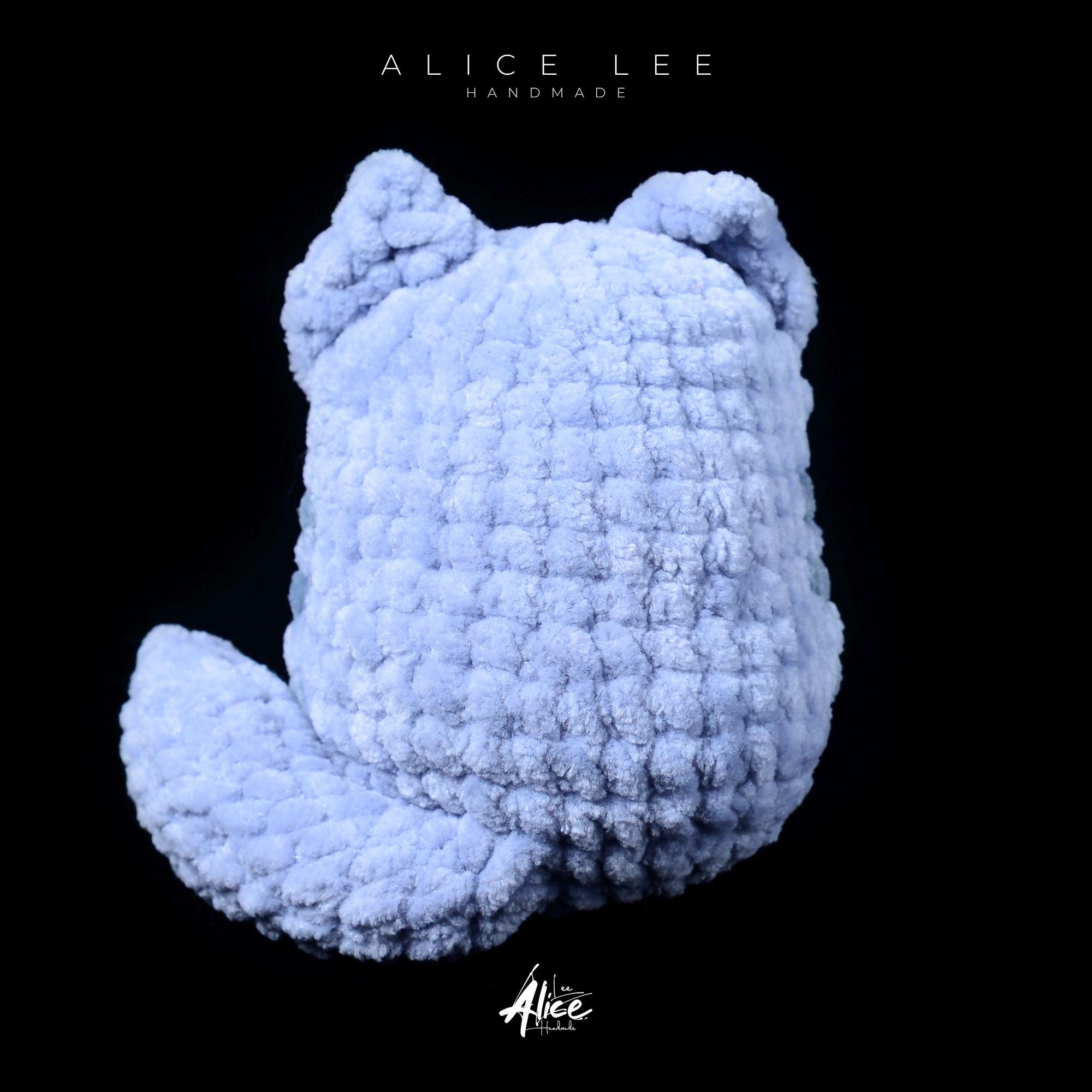 Small Crochet Cat Plush: Handmade Amigurumi Kitty Toy - Thumbnail 4