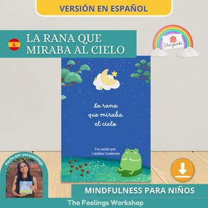 Mindfulness para crianças de 4 a 7 anos. Cuento para imprimir. Salão de aulas, meditação para crianças.