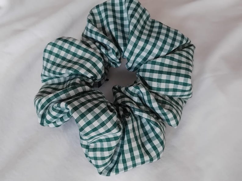 Check headband gingham girls school uniform check skinny alice hair head band or scrunchie back to school image 9