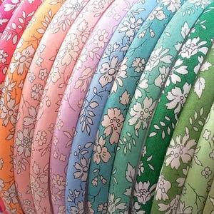 Liberty of London Capel  alice hair head band floral skinny narrow headband 1 cm wide