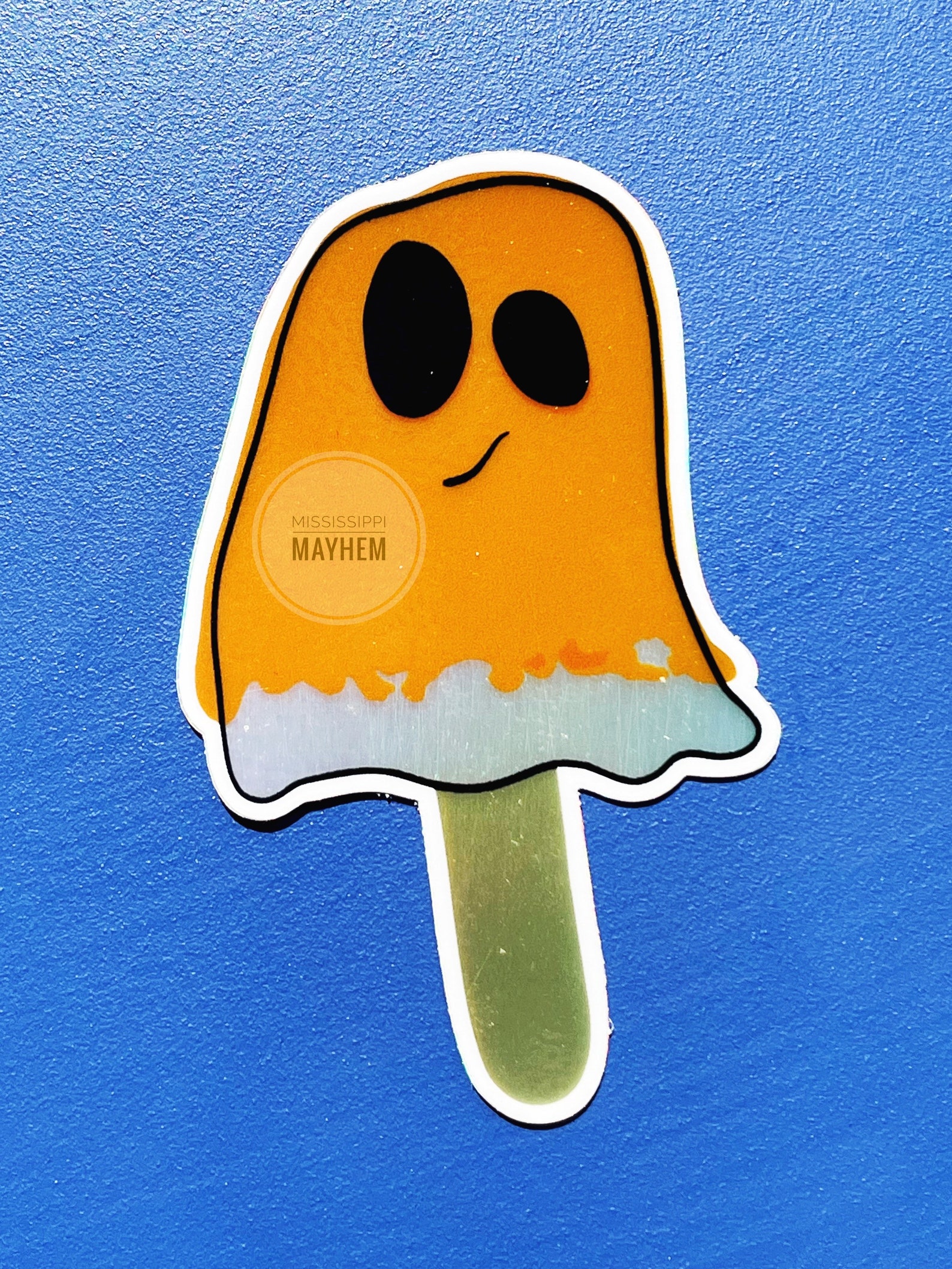 Thomsicle Ghost Popsicle Creamsicle Sticker Etsy
