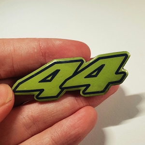 Nummer 44 Howlith F1 Pin Anstecker